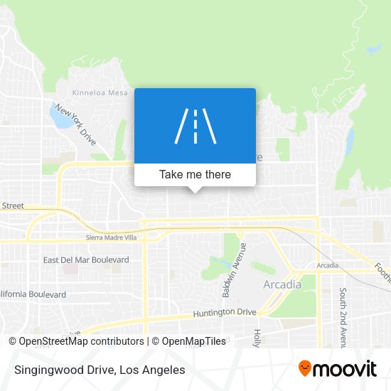 Singingwood Drive map