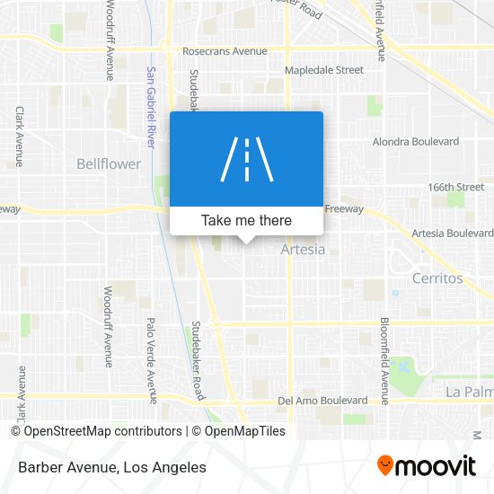 Mapa de Barber Avenue