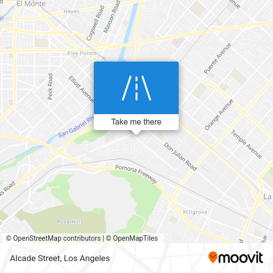 Mapa de Alcade Street