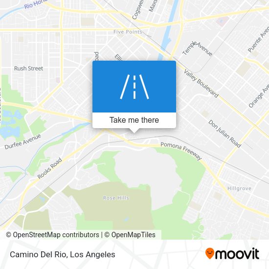 Mapa de Camino Del Rio