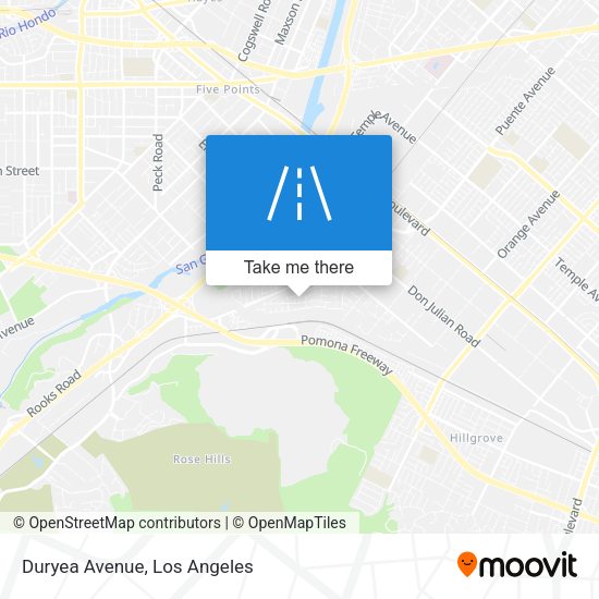 Mapa de Duryea Avenue