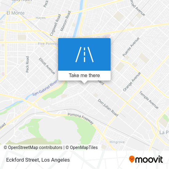 Mapa de Eckford Street