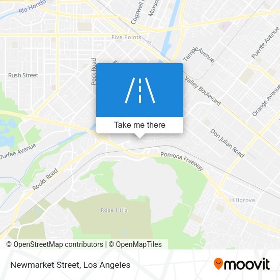 Newmarket Street map