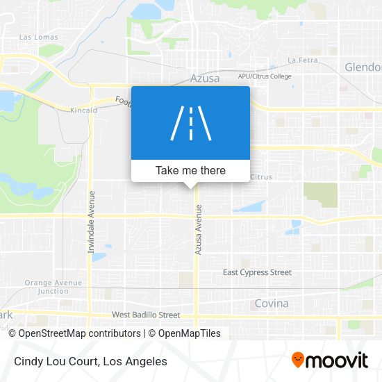 Cindy Lou Court map
