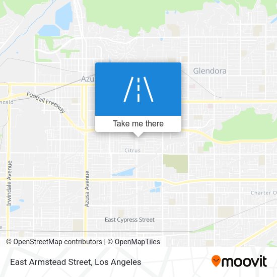 East Armstead Street map