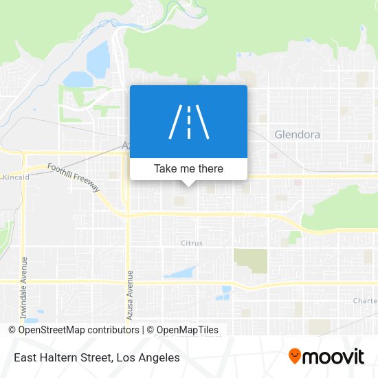 East Haltern Street map