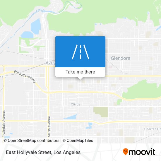 East Hollyvale Street map