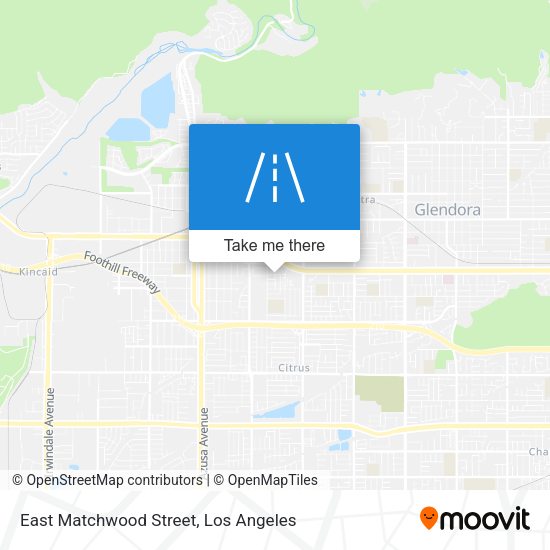 East Matchwood Street map