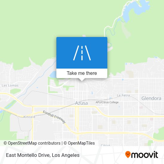 East Montello Drive map
