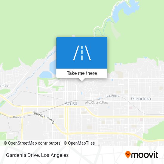 Mapa de Gardenia Drive