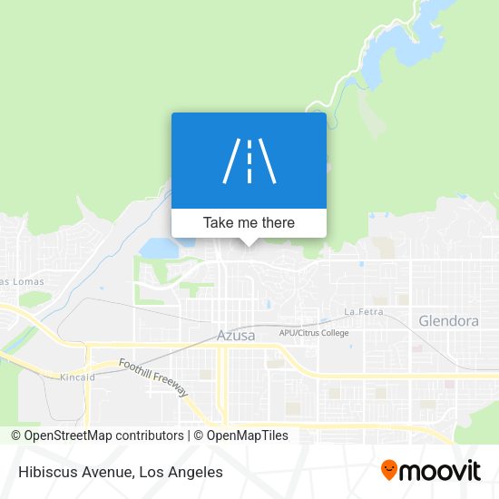Mapa de Hibiscus Avenue
