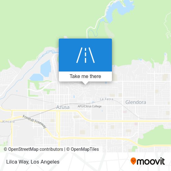 Lilca Way map