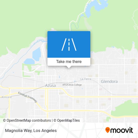 Mapa de Magnolia Way