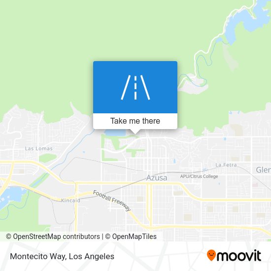Mapa de Montecito Way