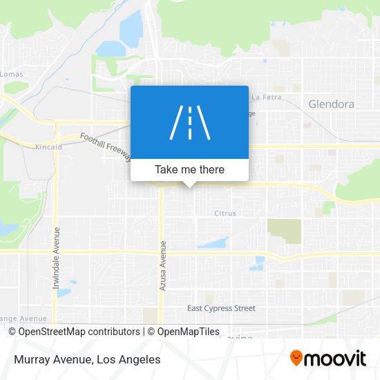Mapa de Murray Avenue