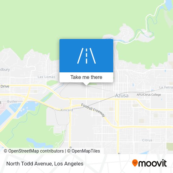 Mapa de North Todd Avenue