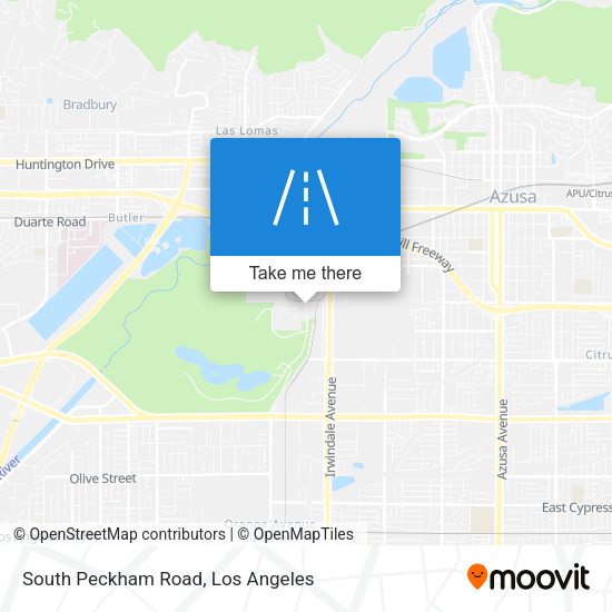 Mapa de South Peckham Road