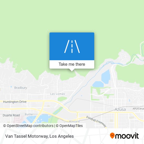 Mapa de Van Tassel Motorway