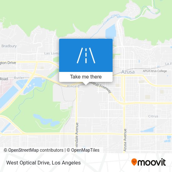 West Optical Drive map