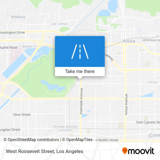 Mapa de West Roosevelt Street