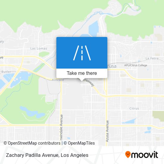 Zachary Padilla Avenue map