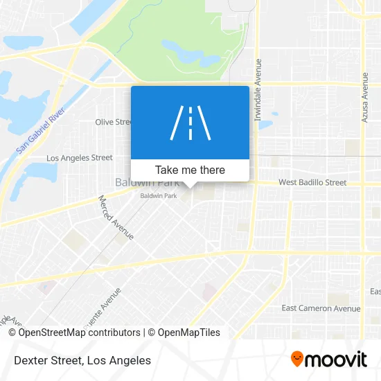 Mapa de Dexter Street
