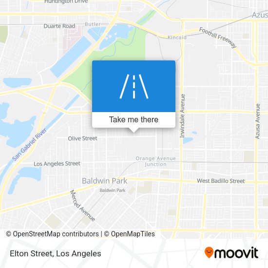 Mapa de Elton Street