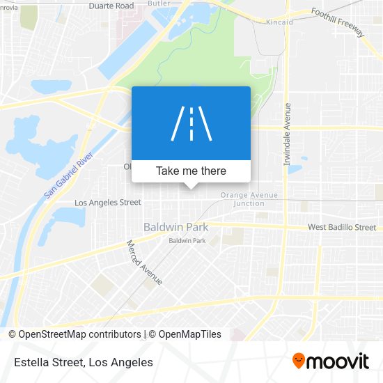Mapa de Estella Street