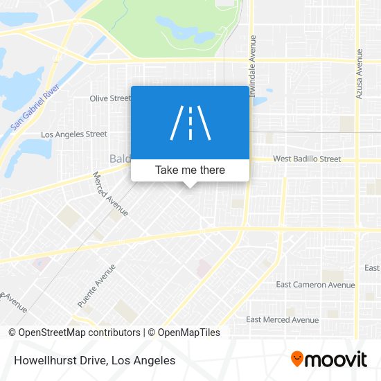 Mapa de Howellhurst Drive