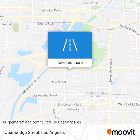 Mapa de Joanbridge Street