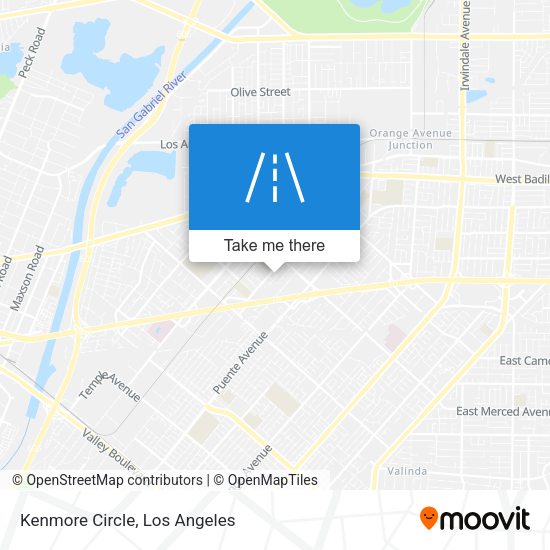 Mapa de Kenmore Circle