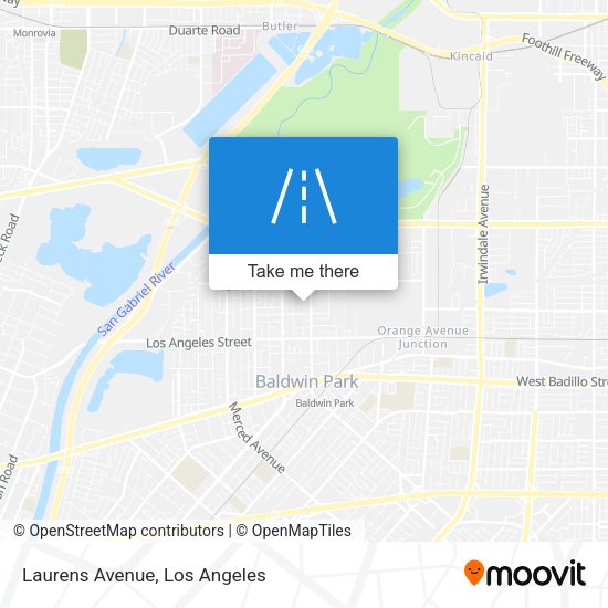 Mapa de Laurens Avenue