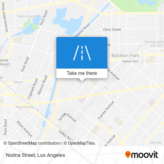 Mapa de Nolina Street
