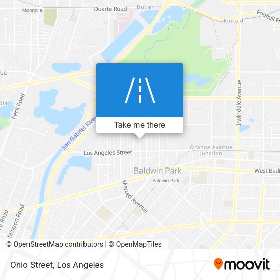 Mapa de Ohio Street