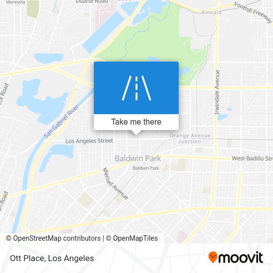 Mapa de Ott Place