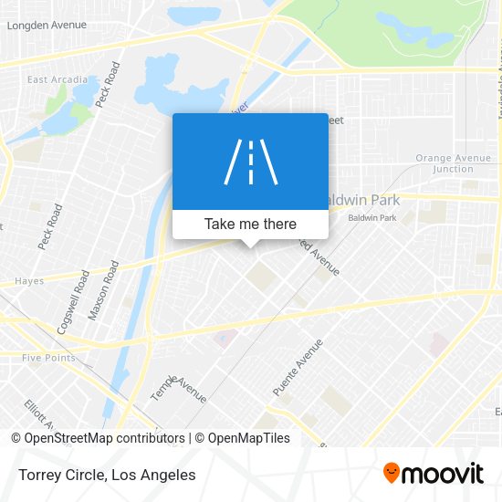 Mapa de Torrey Circle