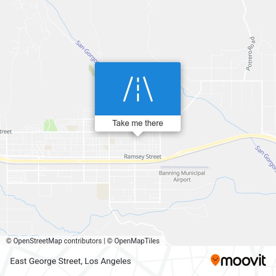 Mapa de East George Street