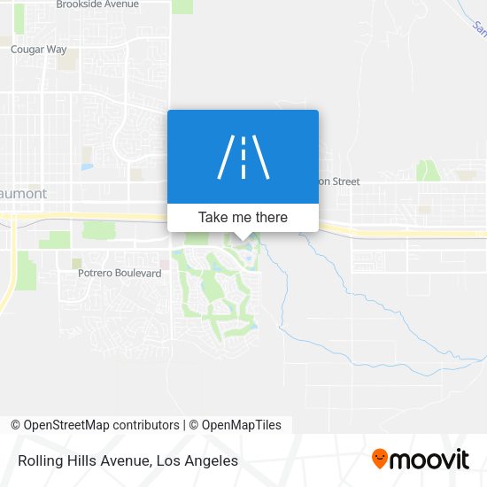 Rolling Hills Avenue map
