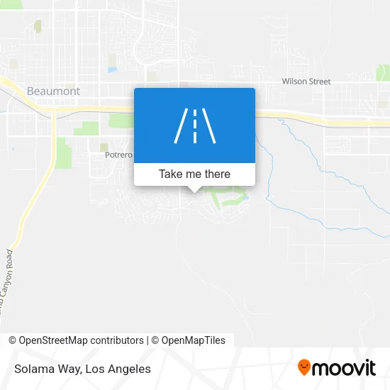 Solama Way map