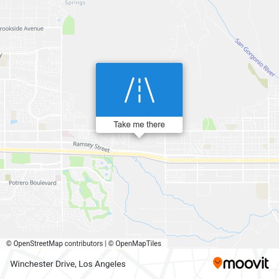 Mapa de Winchester Drive