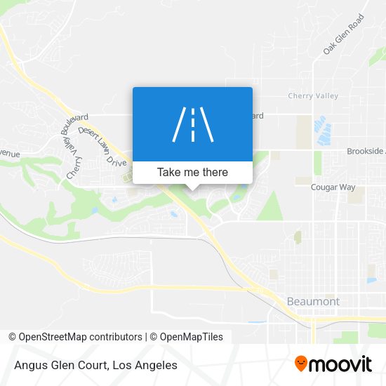 Angus Glen Court map