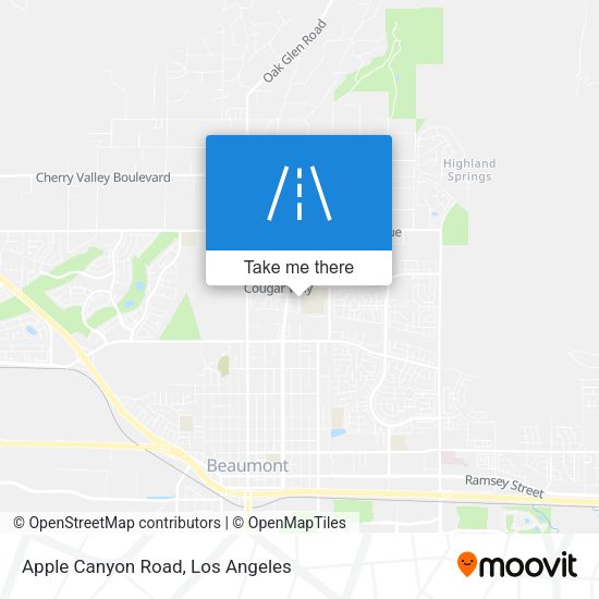 Mapa de Apple Canyon Road