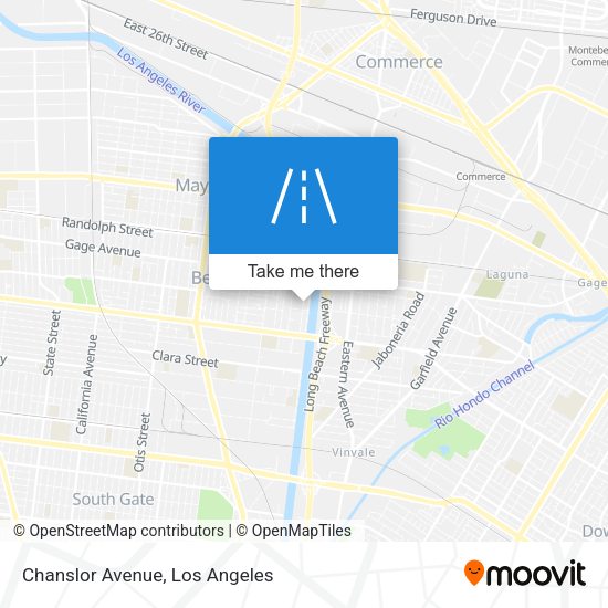 Mapa de Chanslor Avenue