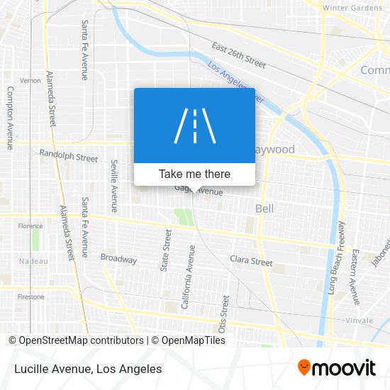 Mapa de Lucille Avenue
