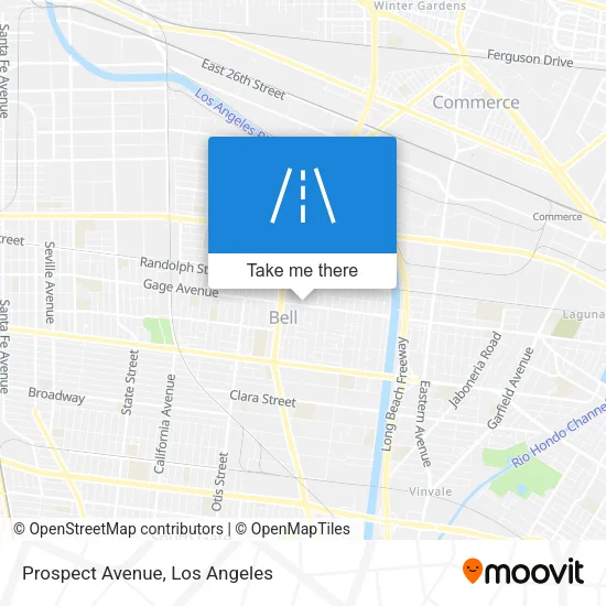 Mapa de Prospect Avenue