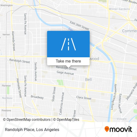 Mapa de Randolph Place