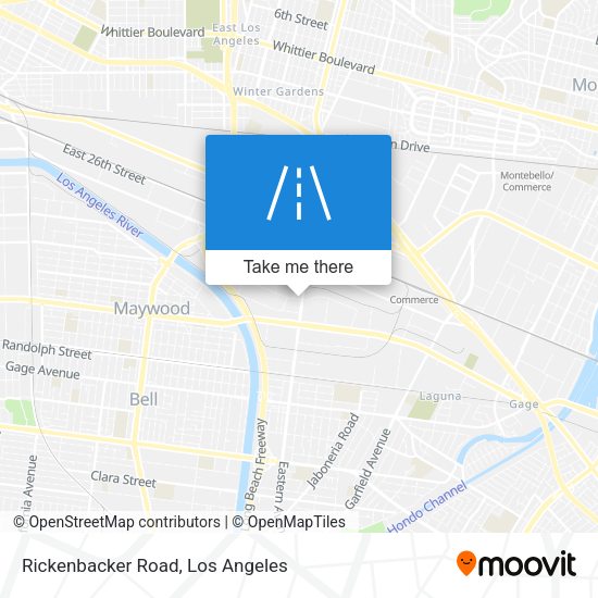 Mapa de Rickenbacker Road