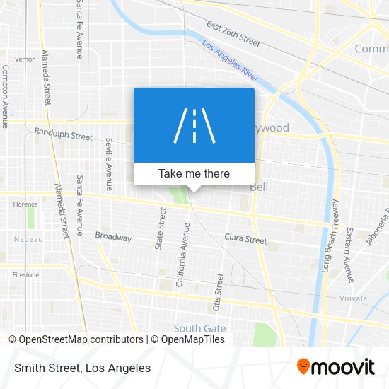 Mapa de Smith Street