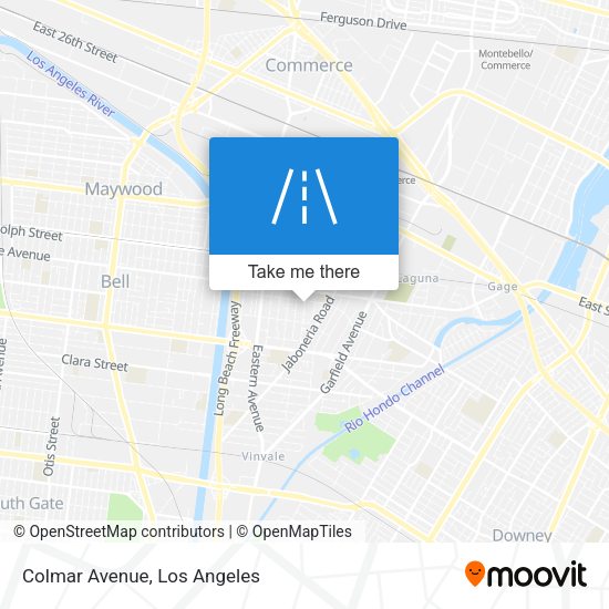 Mapa de Colmar Avenue