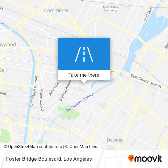 Mapa de Foster Bridge Boulevard
